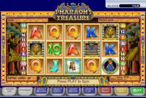 pharaohs treasure spiel