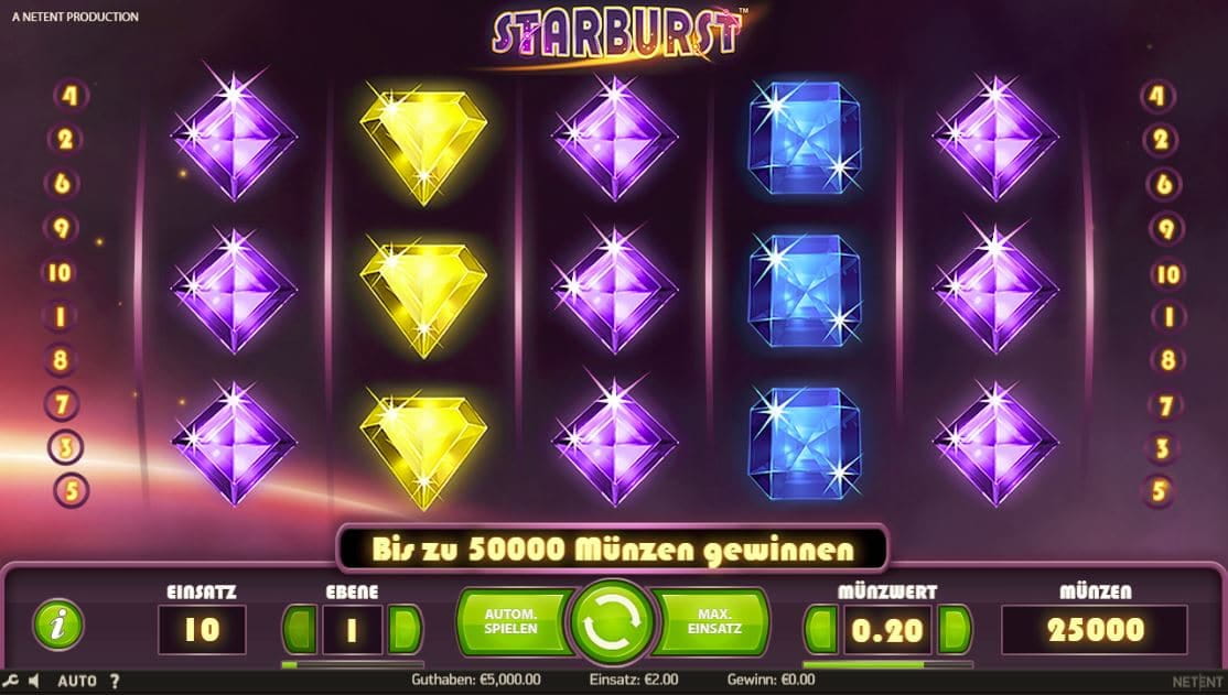 Netent Starburst Slot