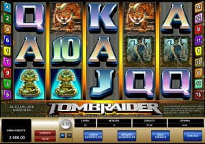 Microgaming Tomb Raider Slot