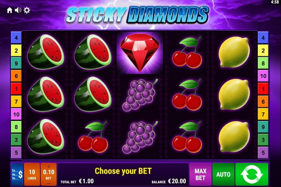 Sticky Diamonds online spielen