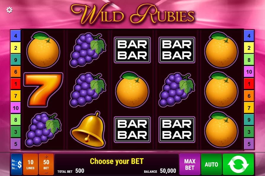 Wild Rubies online spielen