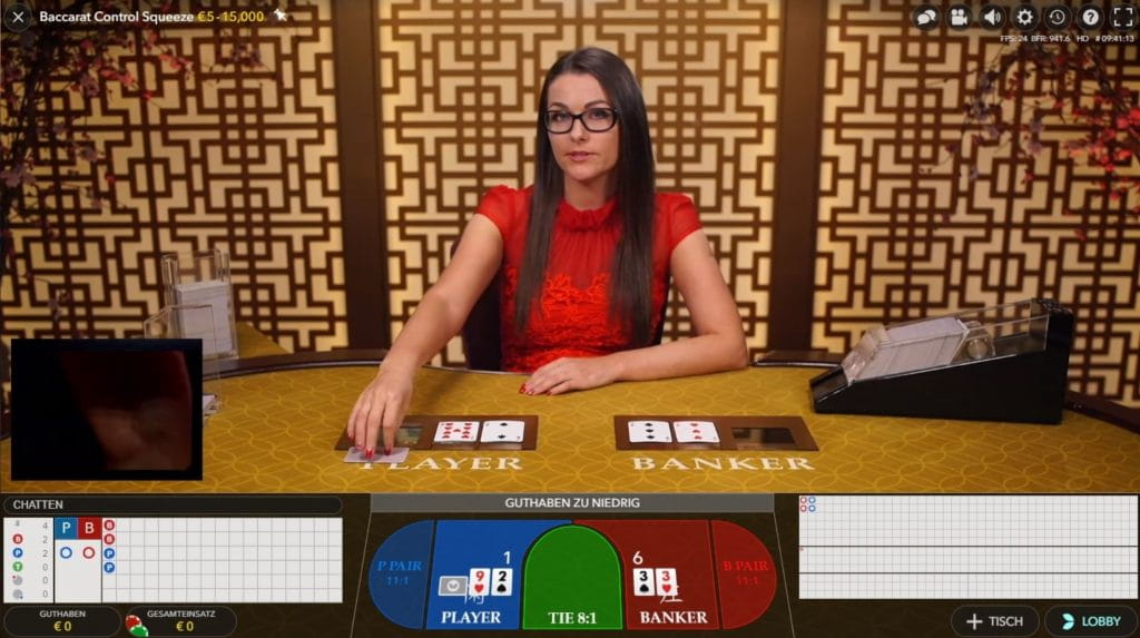 leovegas live baccarat