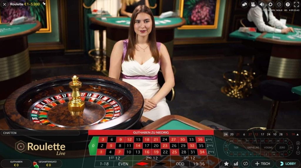 leovegas live roulette