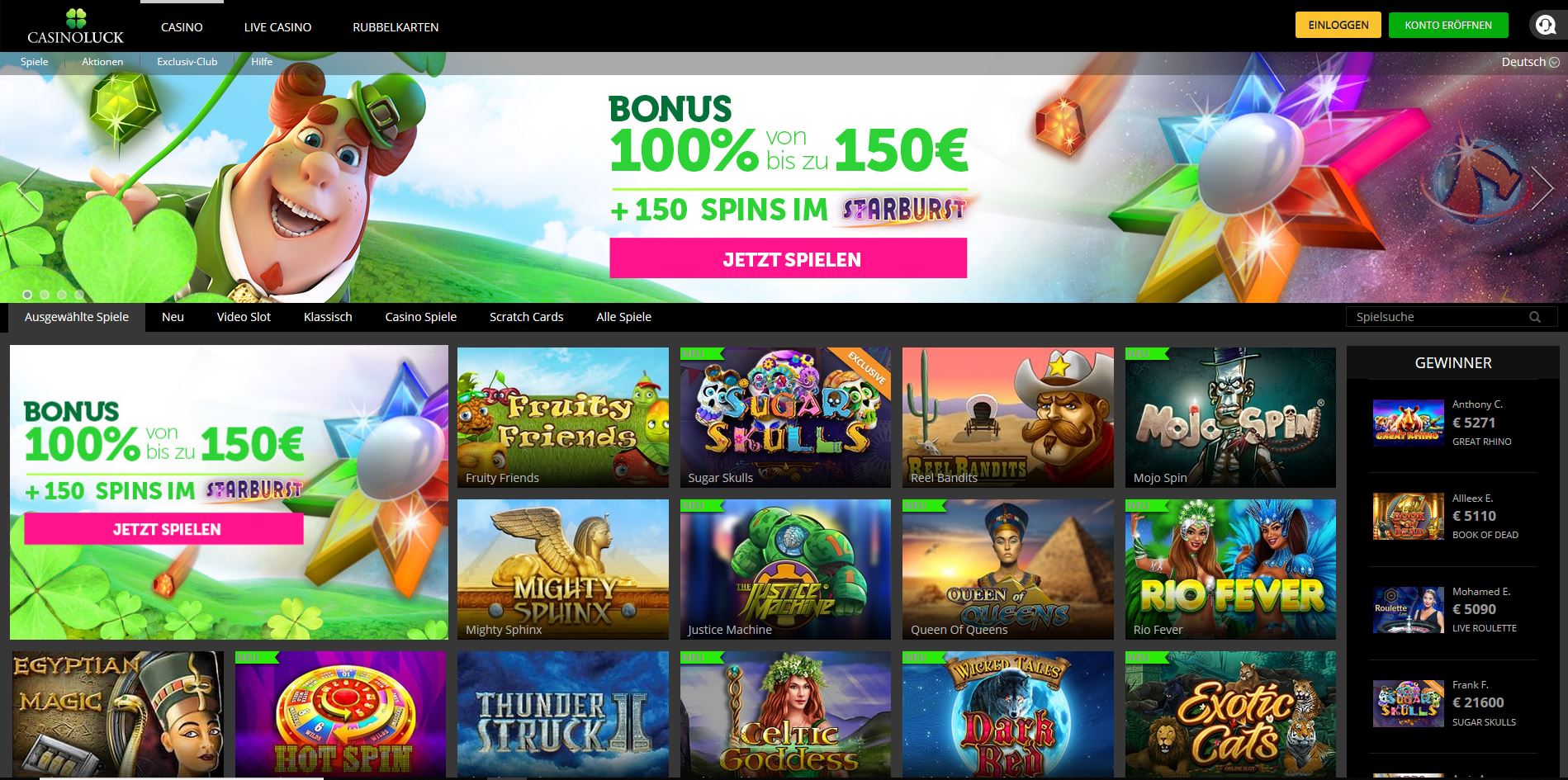 Casino Luck Spiele, Slots