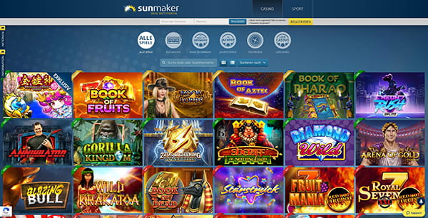 Sunmaker Casino online